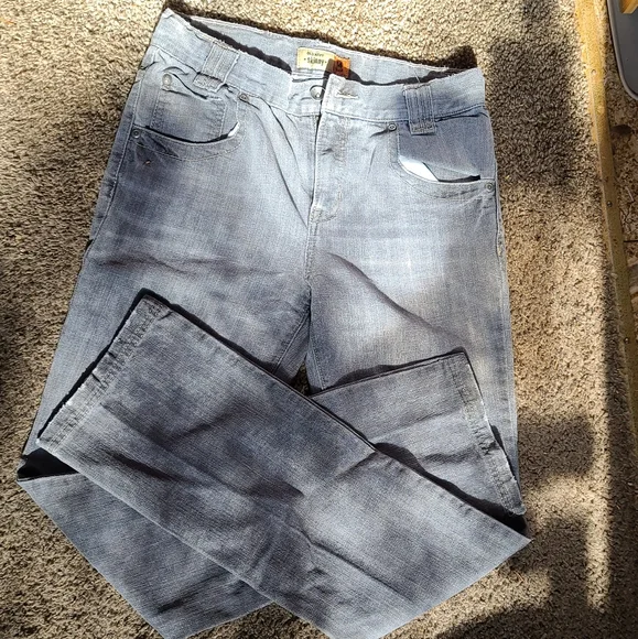 Old Navy Skinny kids sz14 gray jeans with black skull on back pocket - Picture 4 of 6